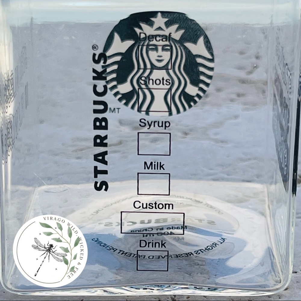 Starbucks Milk Carton Glass Mug - Picture 5 of 8